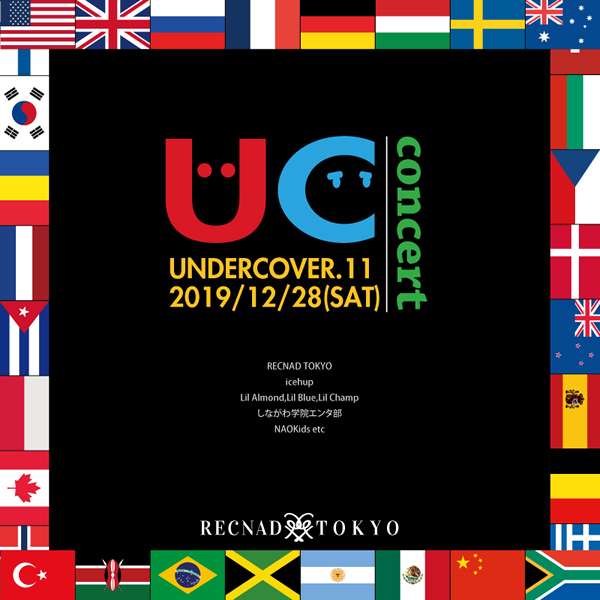 12/28(sat) RECNAD 冬の定期発表会 UNDERCOVER.11 concert